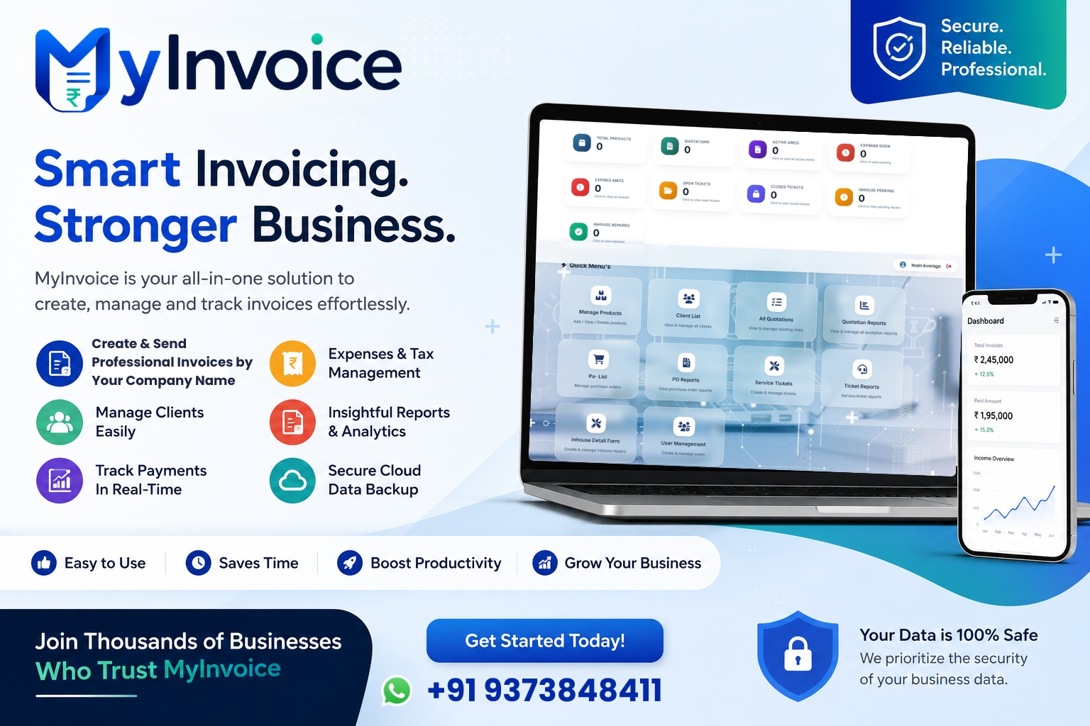 MyInvoice – Business Automation & Service Management Software